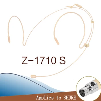 

Free Shipping Flesh Colour Mini XLR 4 Pins TA4F 4PIN Connector Plug Headset Microphone For SHURE Wireless BodyPack Transmitter