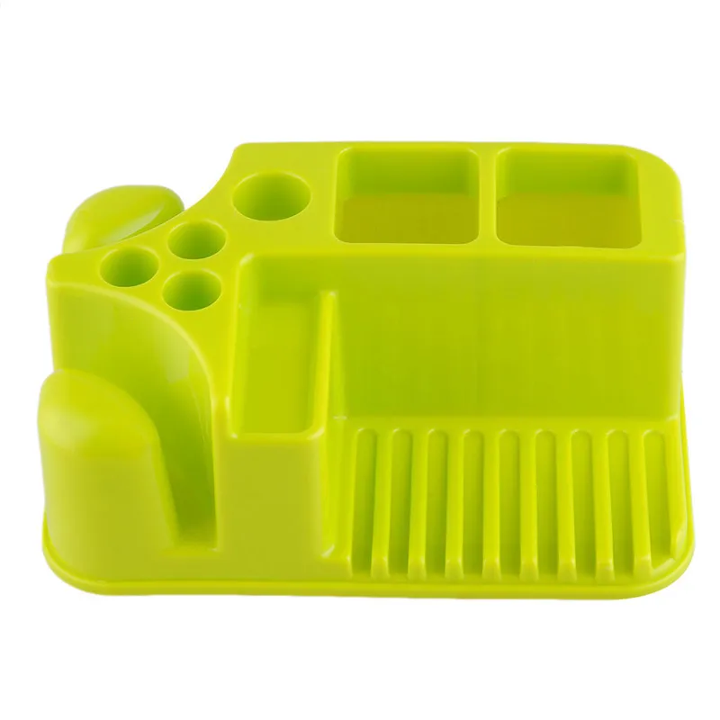 

Plastic Bathroom Organizer Toothpaste Toothbrush Holder Soap Dish High-quality Durable Rectangular Storage Holder for Cups