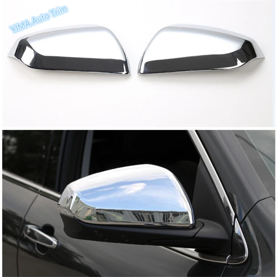 

Lapetus Auto Styling Rearview Mirror Protection Cap Cover Trim Fit For Chevrolet Equinox 2017 2018 2019 Chrome Carbon Fiber ABS