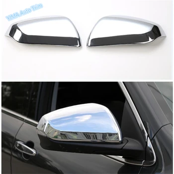 

Lapetus Auto Styling Rearview Mirror Protection Cap Cover Trim Fit For Chevrolet Equinox 2017 - 2020 Chrome / Carbon Fiber ABS