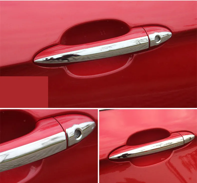Автомобиль форма ручка для входной двери крышка двери Чаша стикер рамки двери чаши автомобильные аксессуары для Chery ARRIZO5 ARRIZO 5