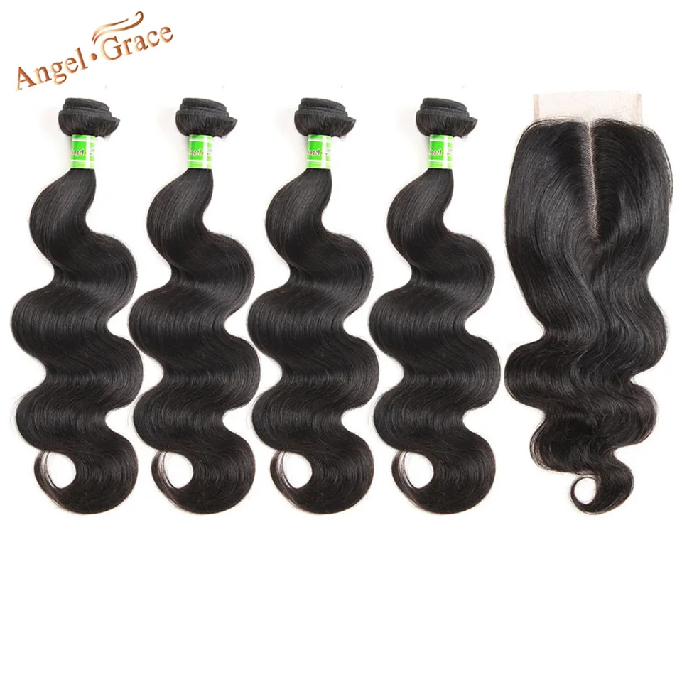 body wave hair with closure11