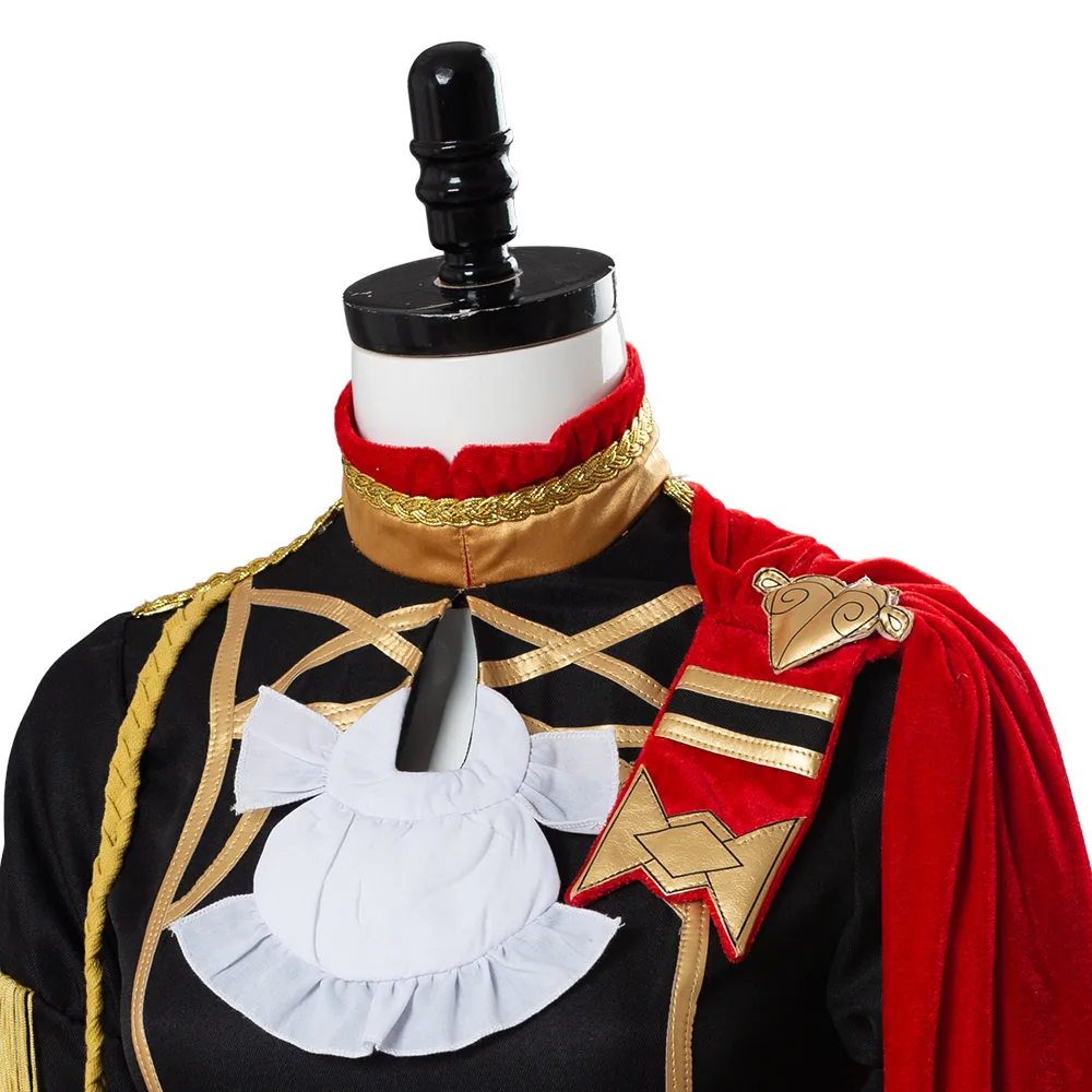 Огненная эмблема Косплей три дома Edelgard Von Hresvelgr косплей костюм униформа Одежда Хэллоуин Карнавальный Костюм