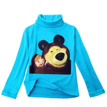 Kseniya kids/Детская футболка с длинными рукавами Хлопковая водолазка