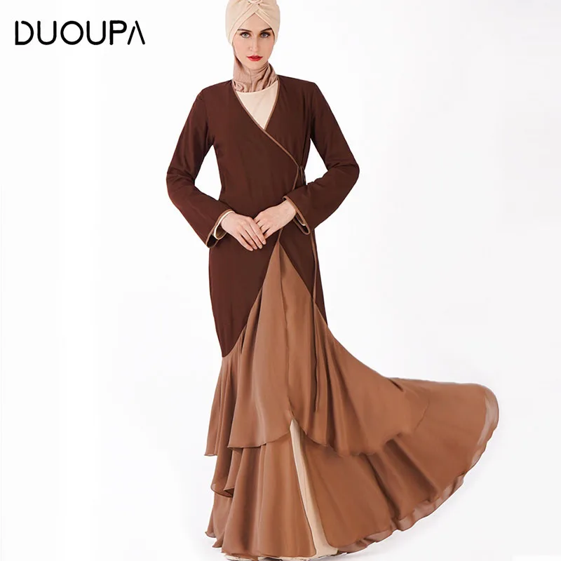 DUOUPA 2019 High end Новые модели взрыва открытым cut платье Среднего Востока