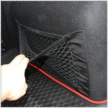 

Car Trunk Box Storage Bag Mesh Net Pocket for Porsche 918 Cayman Boxster 919 718 GT3 Macan Cayenne 911 Panamera Mission