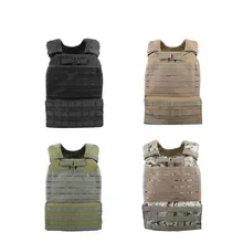 Открытый Молл системы тактические наплечники жилет милитари, Армейская, для охоты унисекс жилет быстросъемные нейлоновые Пейнтбольные жилеты