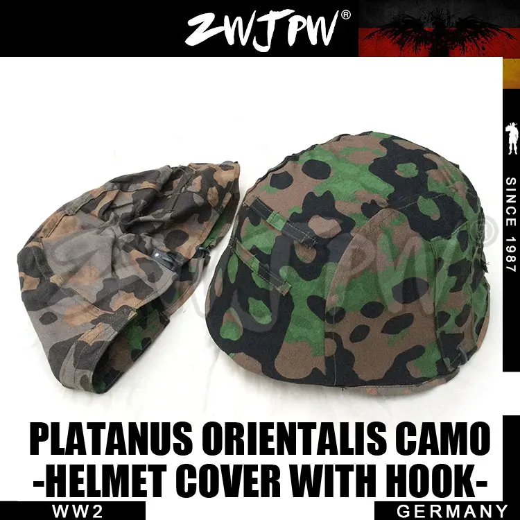 

WWII WW2 PLANE TREE CAMO M35 REVERSIBLE HELMET COVER DE/505122
