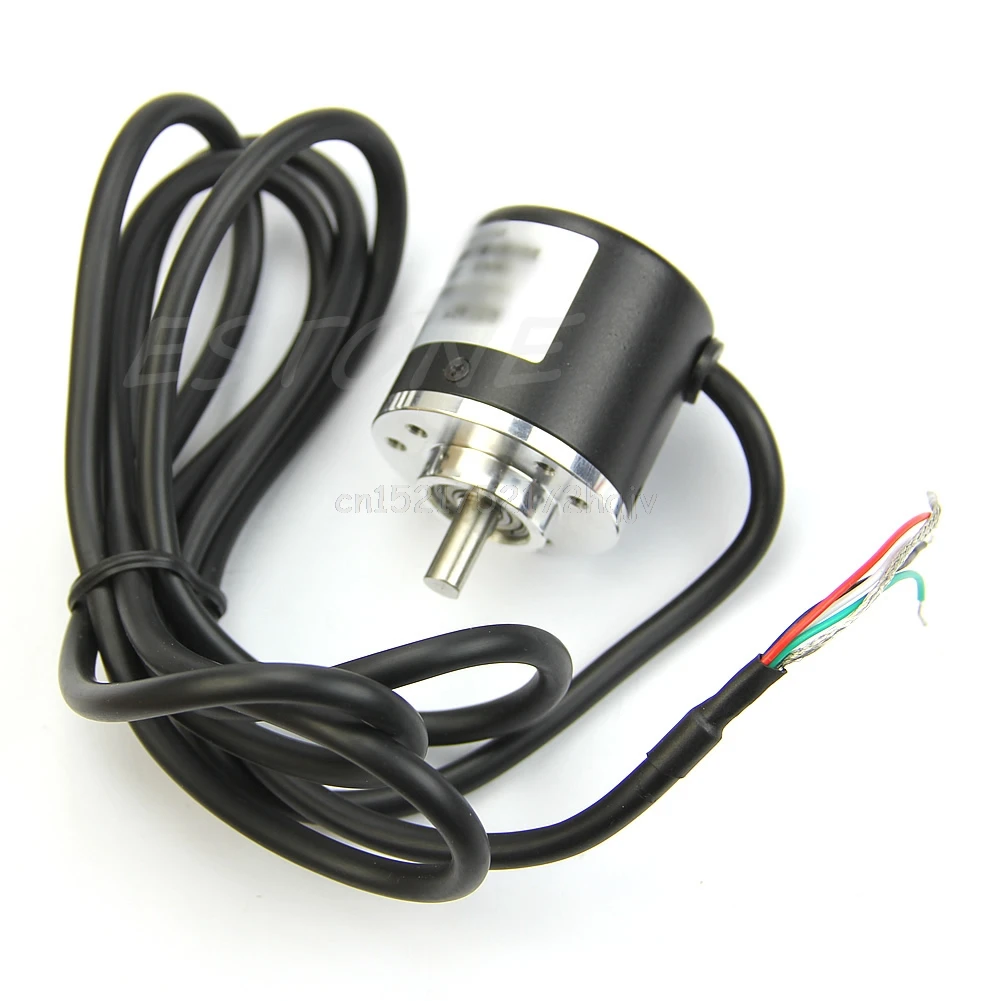 

1 pc DC5V-24V 360P/R Encoder Incremental Rotary 360 Pulses /R AB 2 Phase 6mm Shaft O31 dropship