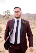 Latest Coat Pant Designs Burgundy Shawl Lapel Formal Custom Wedding Suits For Men Bridegroom 2 Piece Beach Slim Fit Masculino L1