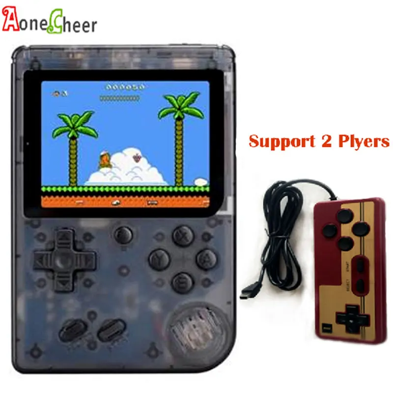 3inch For fc Retro Handheld Game Player Built in 168 Classic Games External Gamepad for 2 Player
