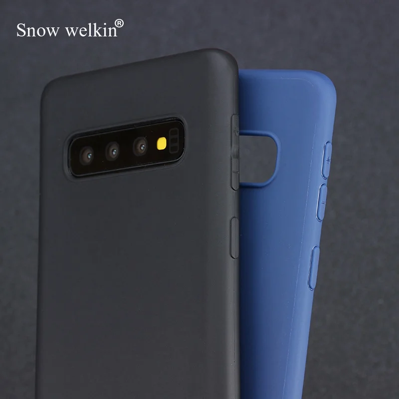 Матовый чехол карамельного цвета из ТПУ для Samsung Galaxy S10 S10E S8 S9 Plus Note 9 8 5 A7 2018 M10 M20 A10 S7