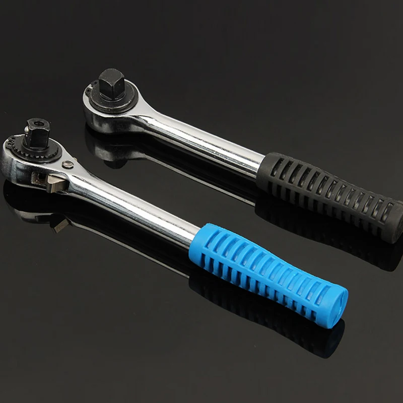 1/2" Ratchet Wrench Quick Socket Driver Ratchet Spanner Wrench Auto Repair Tools Hand Tools Two