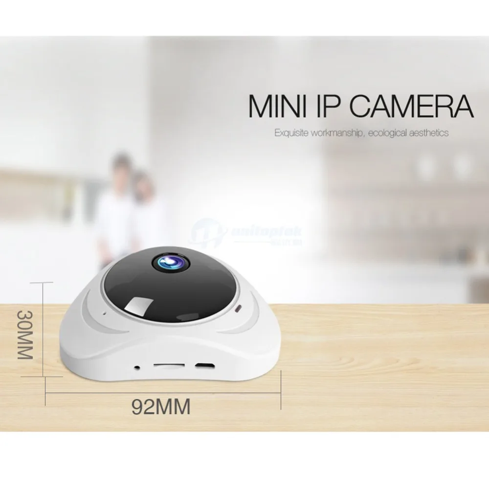 360 градусов Панорама 3D Виртуальная реальность Wi Fi IP камера 960 P Детский Монитор 1.3MP