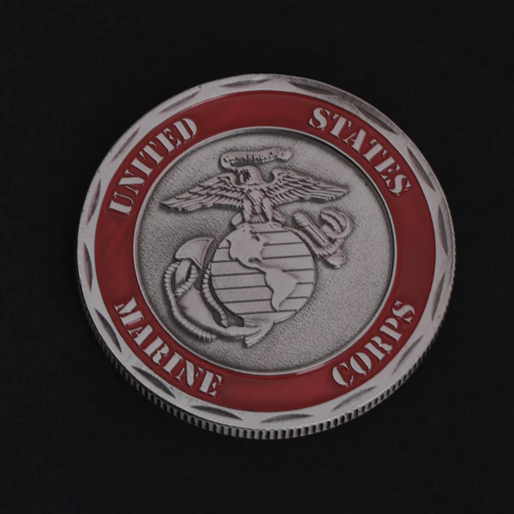 

Cool Commemorative Coin American Marine Corp Army Collection Art Gifts Alloy