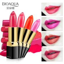 BIOAQUA 10 цветов очарование поцелуя Губная помада увлажняющая устойчивая помада блеск для губ Макияж batons