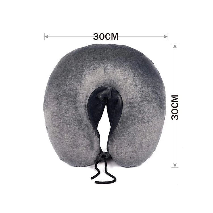 U-образная Подушка с капюшоном, Подушка для сна, шейный защита, подушка для путешествий, автомобильная простая подушка для шеи, аксессуары для офиса