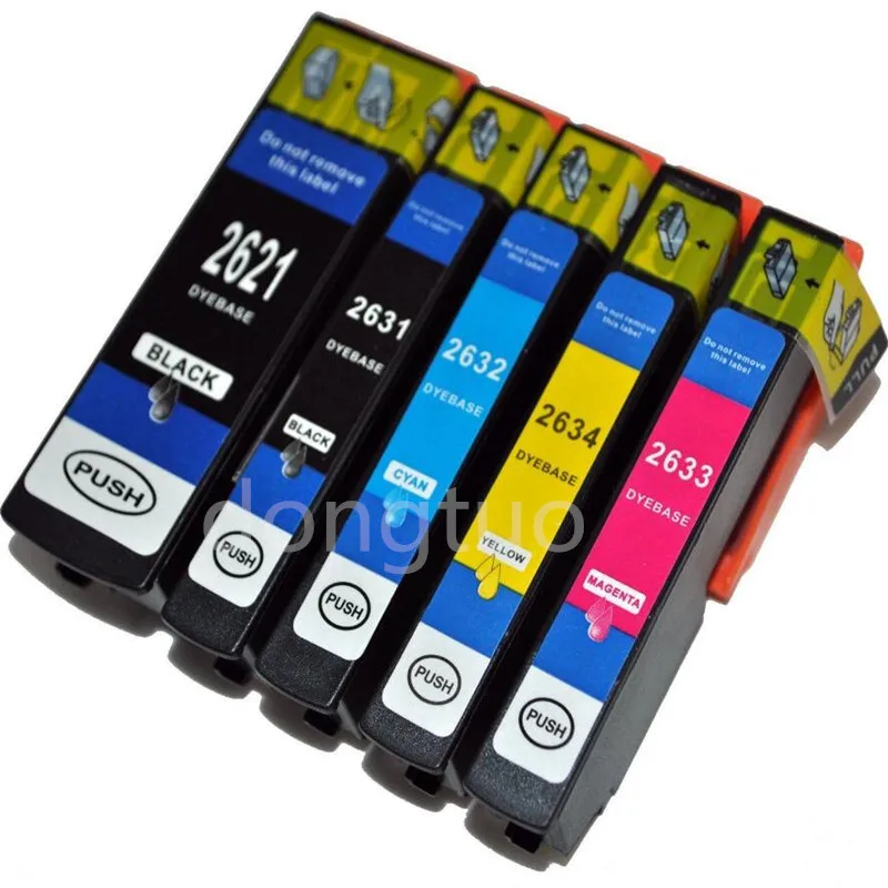 

5pcs Ink Cartridge for XP600 XP605 xp 800 xp700 XP520 XP620 XP625 XP720 XP820 XP610 XP615 XP710 XP810 T2621 T2631 - T2634