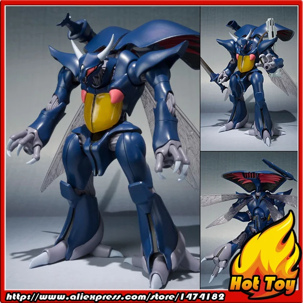 Original BANDAI Tamashii Nations Robot Spirits No.208 Action Figure - Bozune from &quotAura Battler Dunbine&quot | Игрушки и хобби