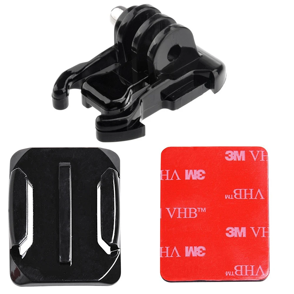 Nuovo-Casco-Superficie-Curva-3-M-Adesivo-Supporto-Per-Sony-Action-Cam-HDR-AS20-AS100V-AS15