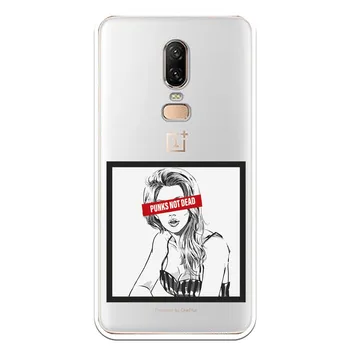 

Stand case costume drawing Punks Not Dead WP002 for OnePlus 6