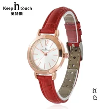 TOP Luxury Clock Woman Fashion Designer Leather Strap Quartz-watch Ladies Watch Brand Women Watches for Girl Reloj Mujer K8011