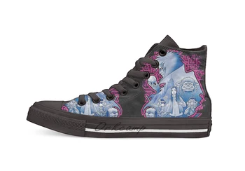 

King's Labyrinth Casual High Top Canvas shoes sneakers For Drop shipping