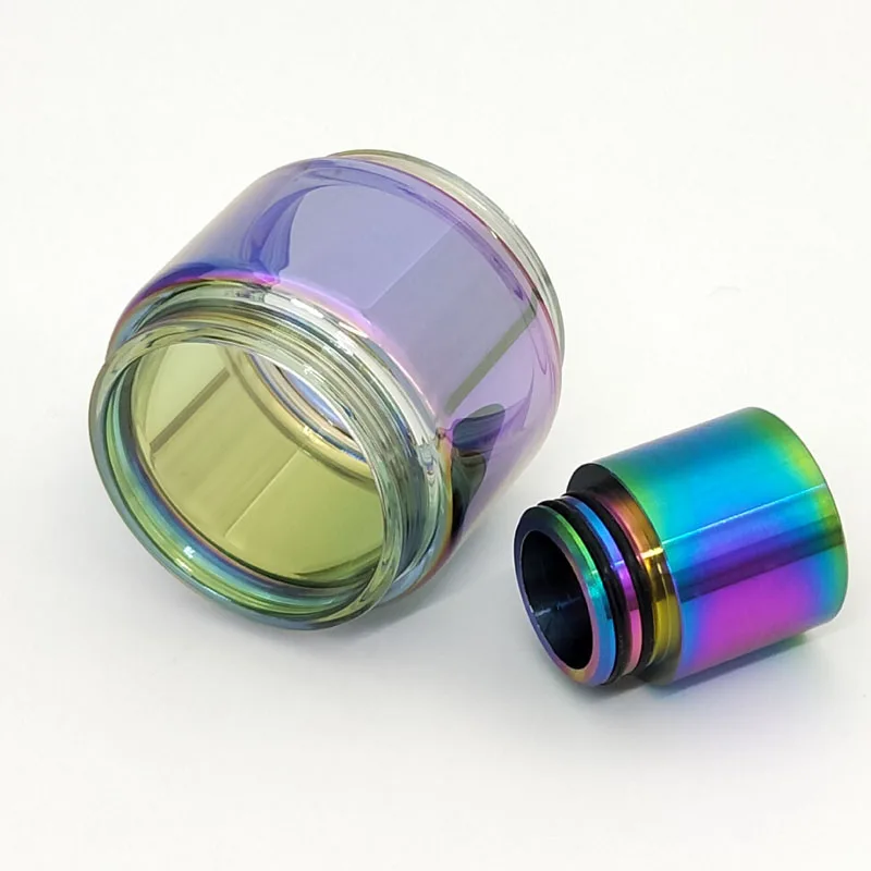 Iwodevape Replacement Glass Tank Drip Tip for manta vape pen 22 resa prince TFV8 baby TFV12