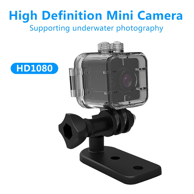 

SQ12 HD1080P Waterproof Mini Camera Infrared Night Video Recorder Sport Digital Camera Support TF Card DVR Camcorder