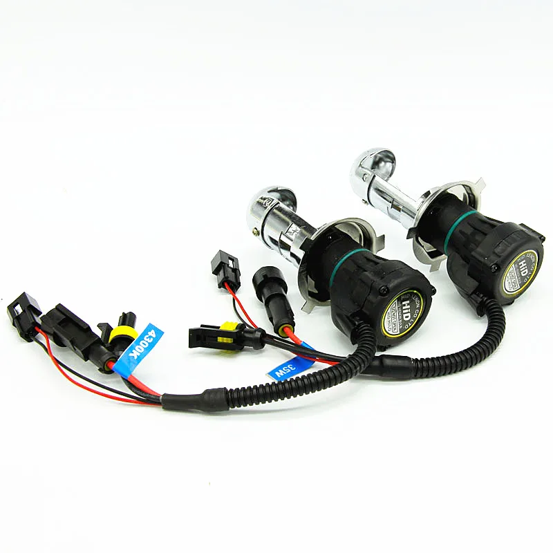 AFAECAR 55W 4300k 6000k 8000k HID  HEADLIGHT H4 HI LOW XENON H4-3 LAMP 4300k 6000k 8000k 2