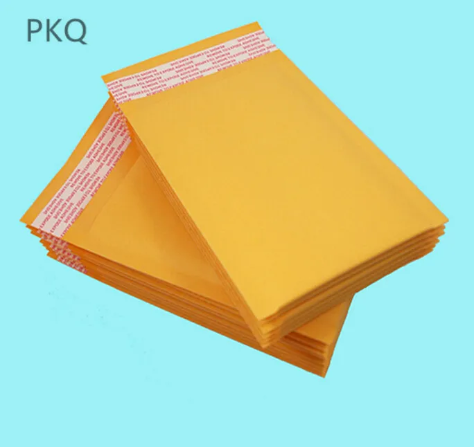Download Kraft Paper Yellow Foam Envelope Paper Bubble Mail Bag Kraft Paper Bubble Envelope Postage ...