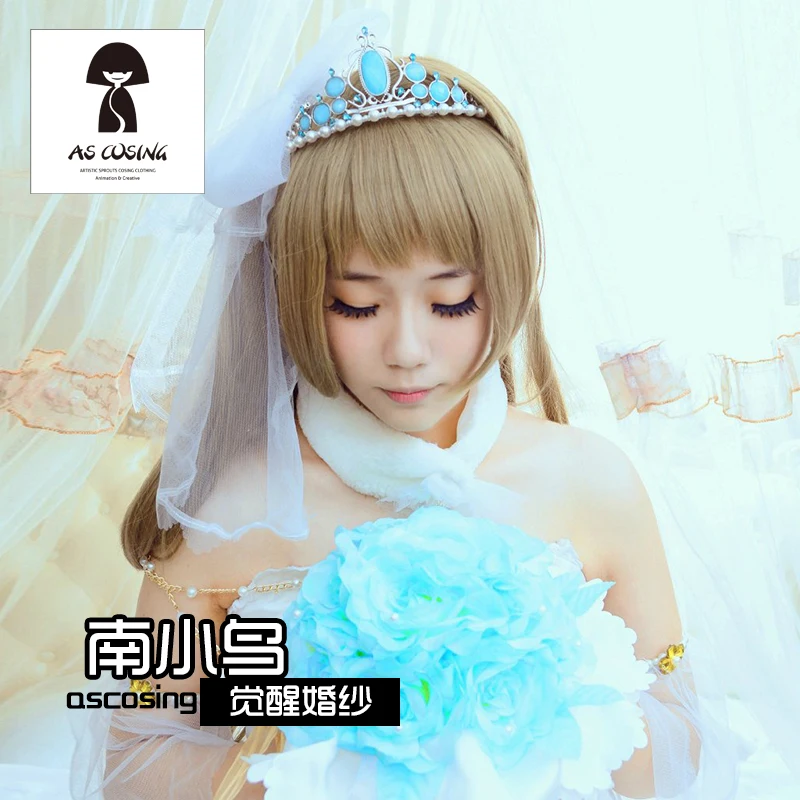 La maxpa lovelive love live пробуждение wedding dress kotori минами косплей японский костюм аниме