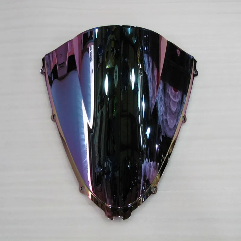5 цветов лобовое стекло для 2006- 07 08 09 10 Kawasaki NINJA ZX14R ZX-14R ветер экран дымчатое лобовое стекло для передней панели Аксессуары для мотоциклов - Цвет: Iridium-Deep