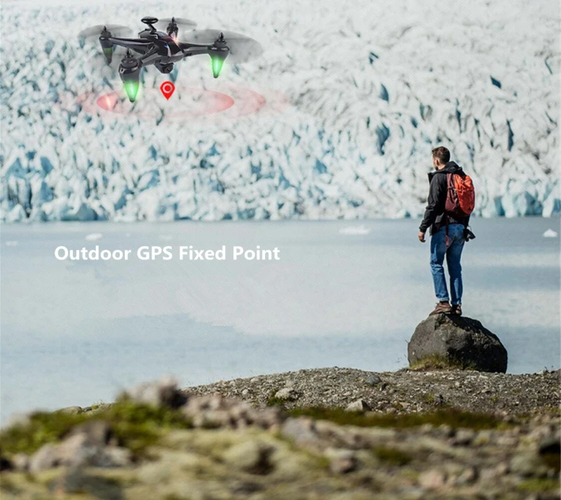 GPS Follow Me (следуй за мной) гоночного дрона с дистанционным управлением 720P 1080 WI FI FPV