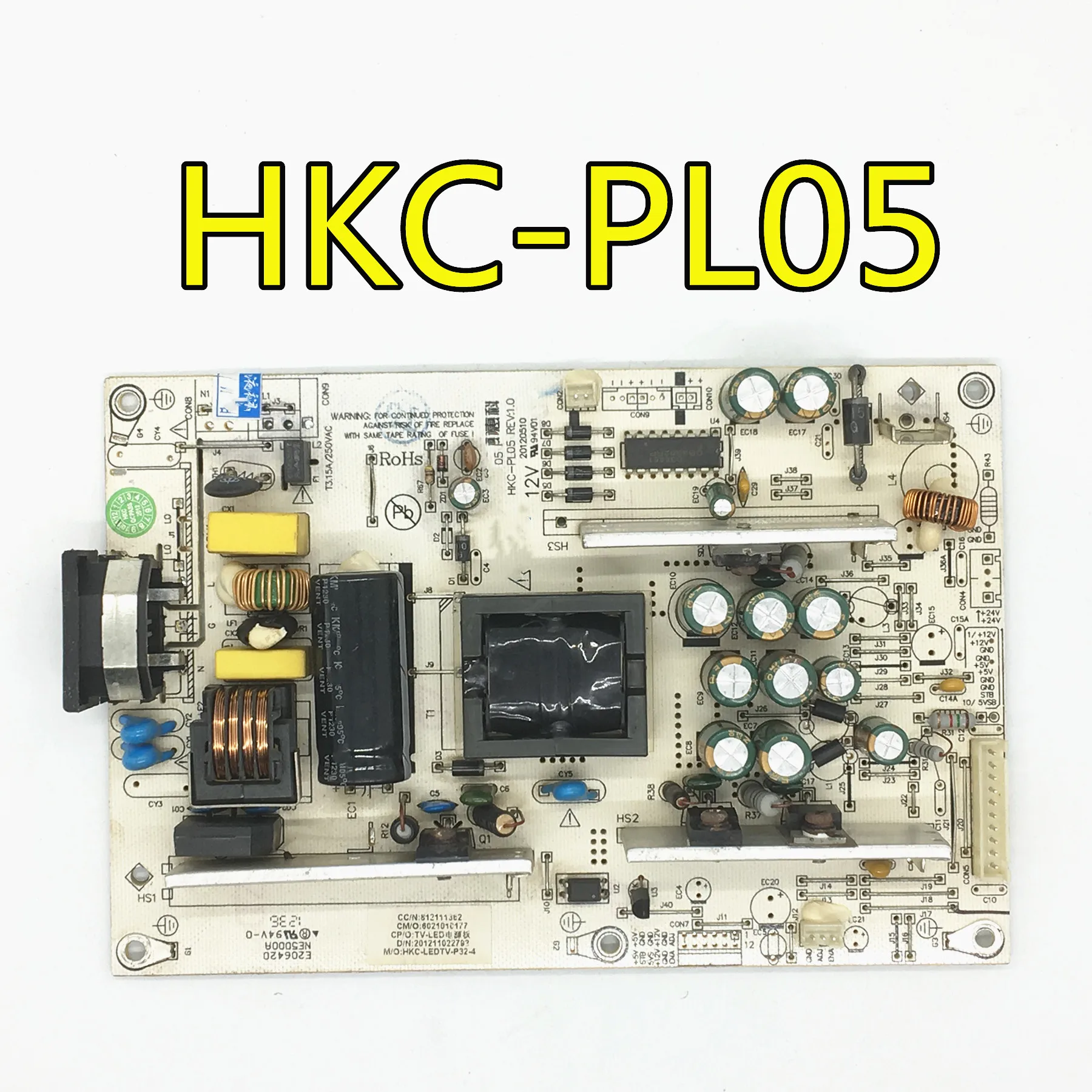 100% тест для L32A3 HKC-PL05 812120077 HKC-LEDTV-P32-8 плата питания 