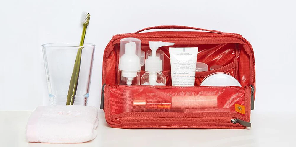 Xiaomi Mi 90 Washing Gargle Cosmetic Bag 3L Capacity Women Makeup Cosmetic bag Handbag Travelling Bag Men Wash Bag Waterproof Wash Toilet Bag (1)