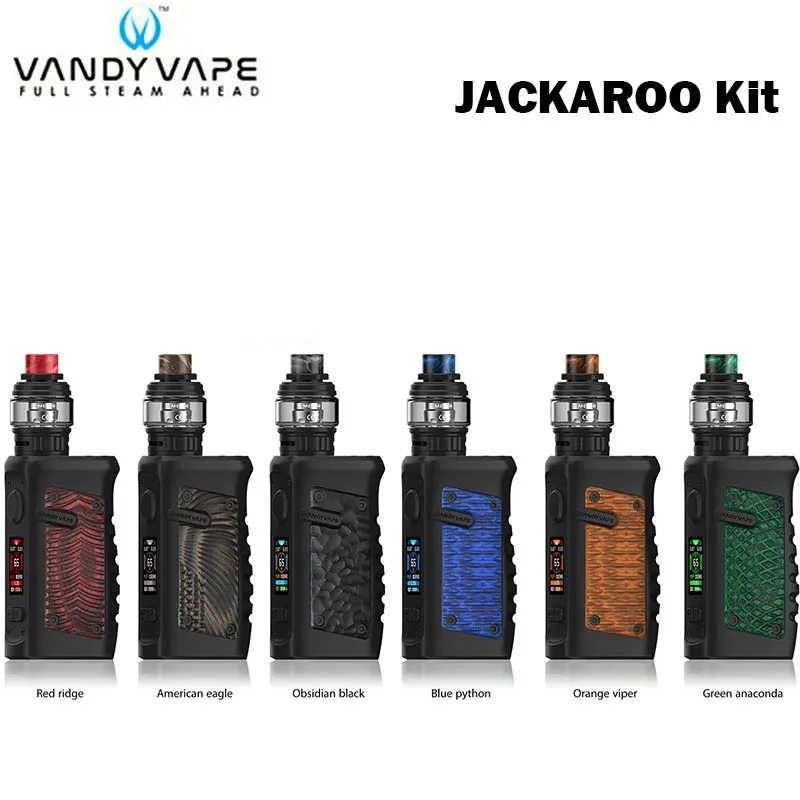 

Vandy vape JACKAROO KIT 100w SUBTANK System With Vandyvape JACKAROO Mod WaterProof Without Single 18650/21700 Battery