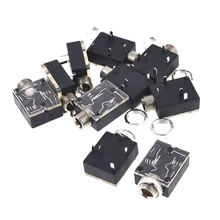 *#Best Price 10 Pcs Plastic PCB Mount 5-Pin Stereo 3.5mm Socket Audio Connector *#Best Price 10 Pcs Plastic PCB Mount 5-Pin Stereo 3.5mm Socket Audio Connector