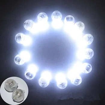 

100Pcs/lot LED Ball Lamps Mini Lantern Balloon Light For Christmas New Year Wedding Party Decoration