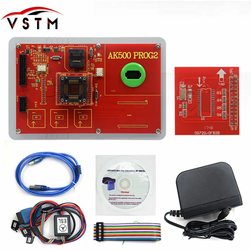 

2018 Newest AK500 Key programmer for BMW/mercedes For benz car ecu repair programming odometer adjustment Free Shipping