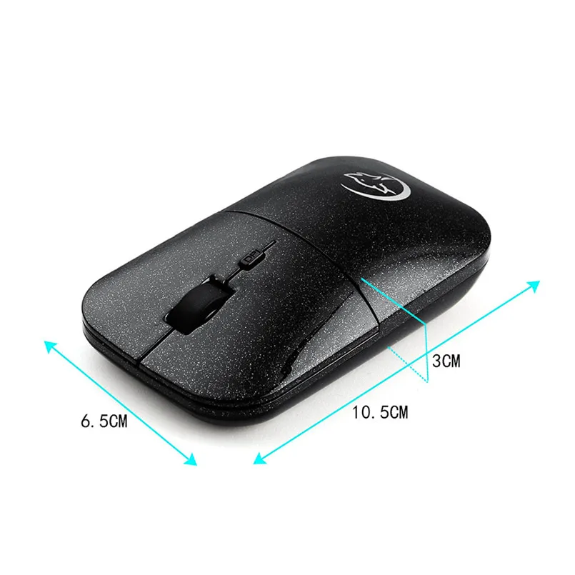 G822 Wireless Mouse 2.4 GHz Adjustable 2400DPI Ergonomic Design 4 Buttons Business Travel Fashion Portable Mini Mouse 40AP1501