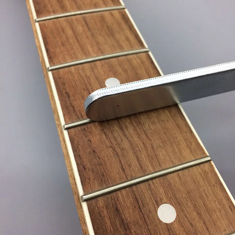 Guitar Bass Professional Tools Fret File For Guitar Fret Crowning Luthier File Alloy Narrow Dual