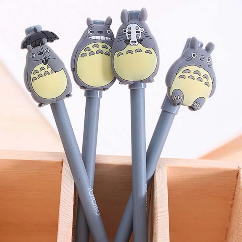 

12 piece My Neighbor Totoro Kawaii Gel Pen School Supplies Stationery Writing Student Gift Kids Rewarding