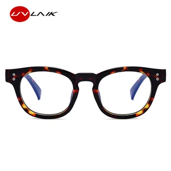 

UVLAIK Computer Glasses Frames Women Anti Blue Rays Radiation Men Goggles Eye Glasses PC Frames Optical Print Glasses