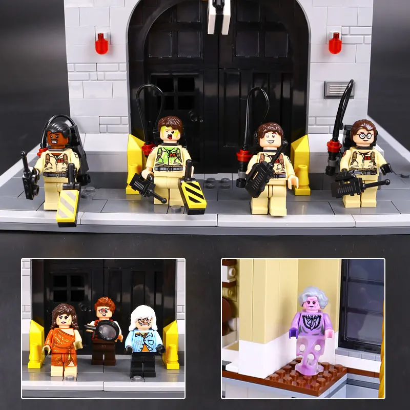 lepin ghostbusters firehouse