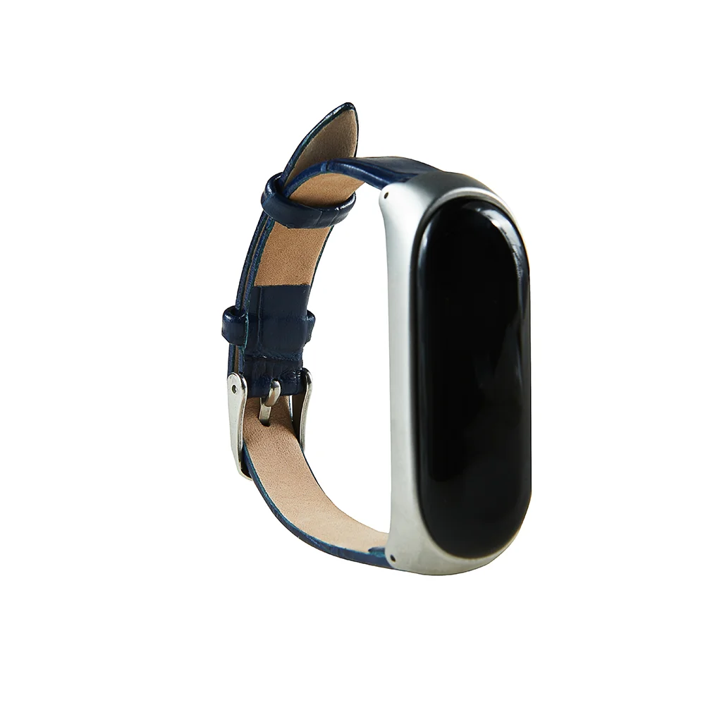 Новый кожаный ремешок на запястье для mi Band 3 Смарт часы браслет Xiaomi аксессуары