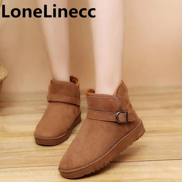 Flexible slip Velours khaki brown Cheville D'hiver Coton Femmes Chaussures Neige Black Plat De Des Étudiants gray Non Bottes Femme Mode LpqSzUGMV