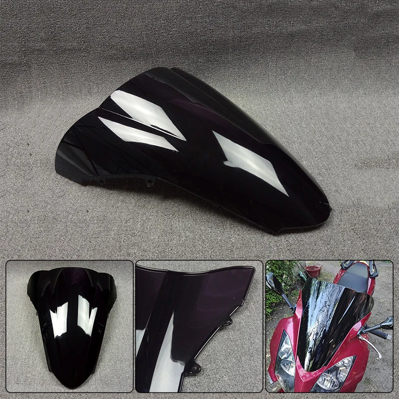 

For Honda VFR 800 02-09 Motorcycle Motorbike Windshield Windscreen VFR800 2002 2003 2004 2005 2006 2007 2008 2009 New