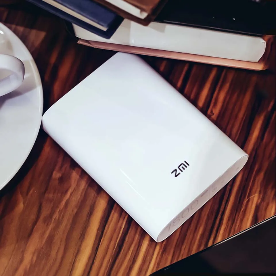 Оригинальный Wi Fi роутер ZMI 4G внешний аккумулятор 7800 мАч беспроводной