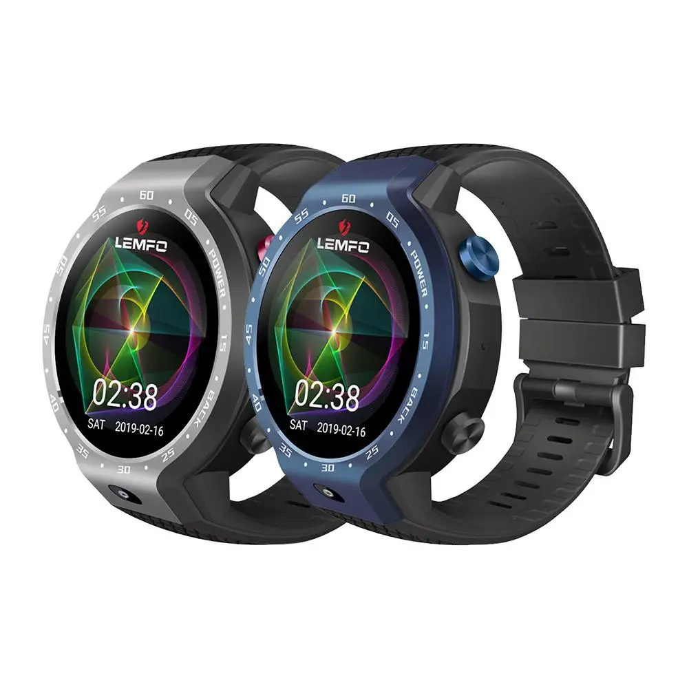 

EMFO LEM9 4G Smart Watch Dual Systems Android 7.1.1 LTE 4G Sim 5MP Front Camera GPS WIFI Heart Rate Smartwatch for Men Women